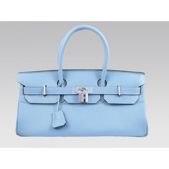 Hermes Birkin Jpg 42cm Togo Leather Bleu Marine