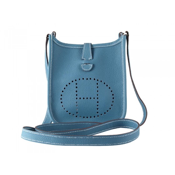 Hermes Evelyne Bag Pm Blue