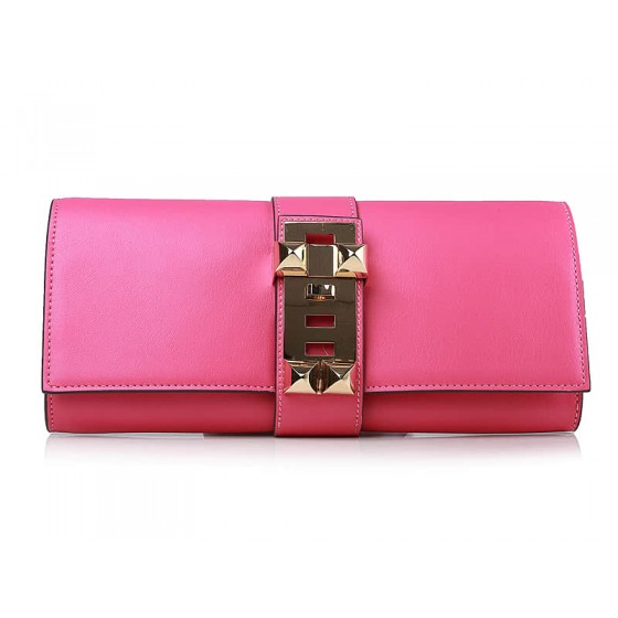 Hermes Medor Clutch Rosy