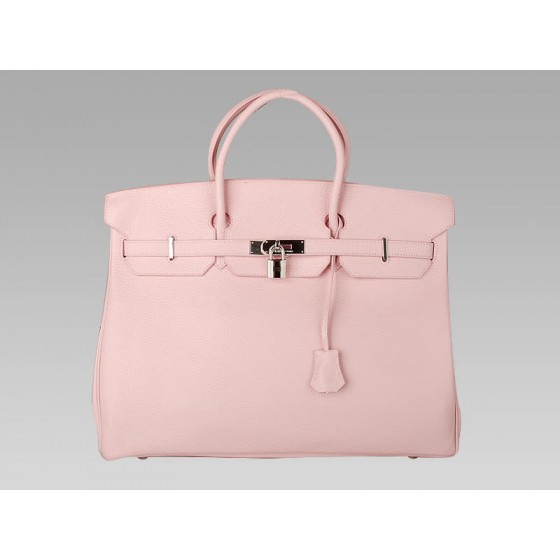 Hermes Birkin 40 Togo Leather Light Pink