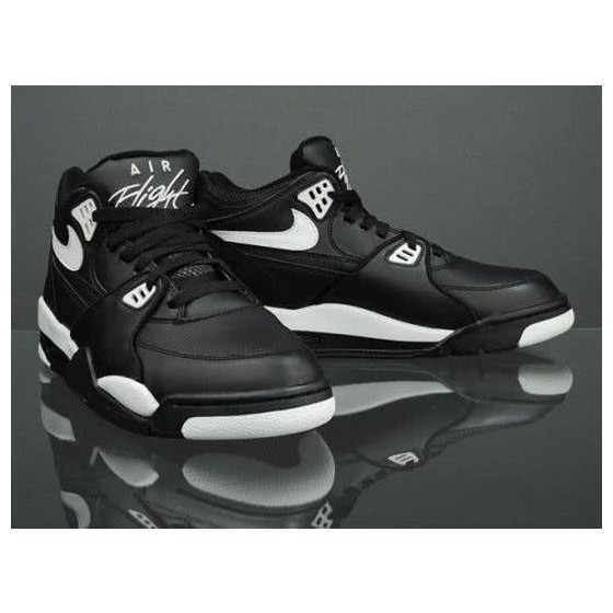 Nike Air Flight 89 Black White Men
