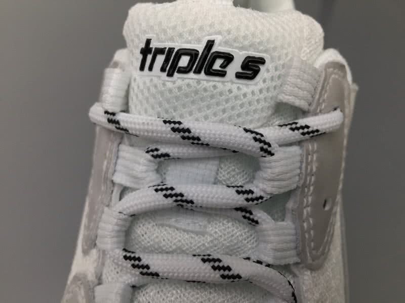 Balenciaga Triple S White and Grey 2