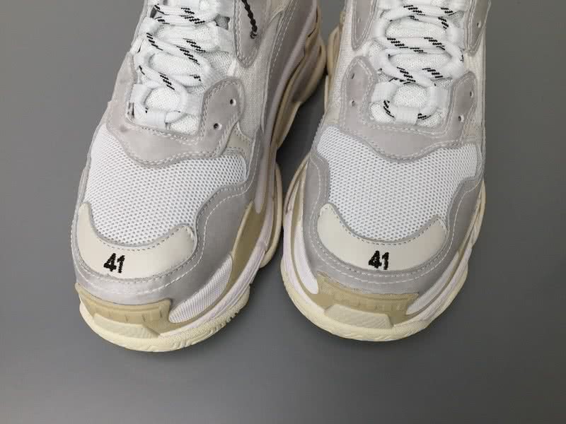 Balenciaga Triple S White and Grey 8