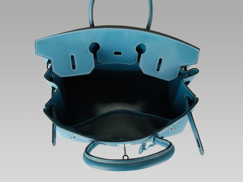 Hermes Birkin 35cm Togo Leather Blue 11