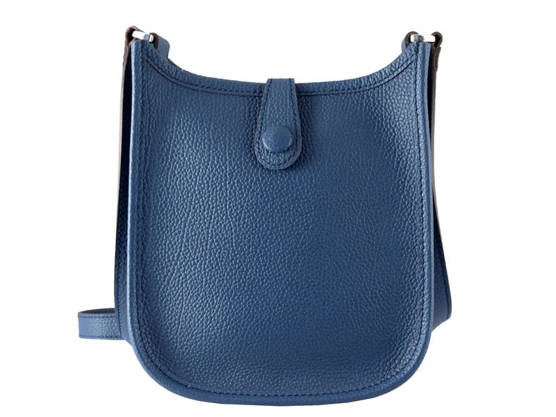 Hermes Evelyne Bag Pm Deep Blue 4