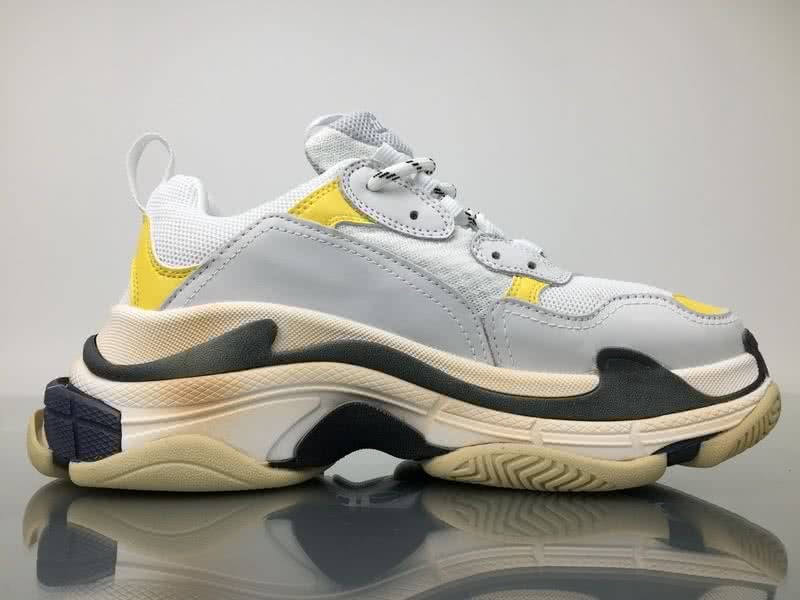 Balenciaga Triple S White Yellow 1