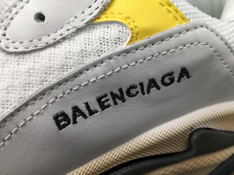 Balenciaga Triple S White Yellow 8