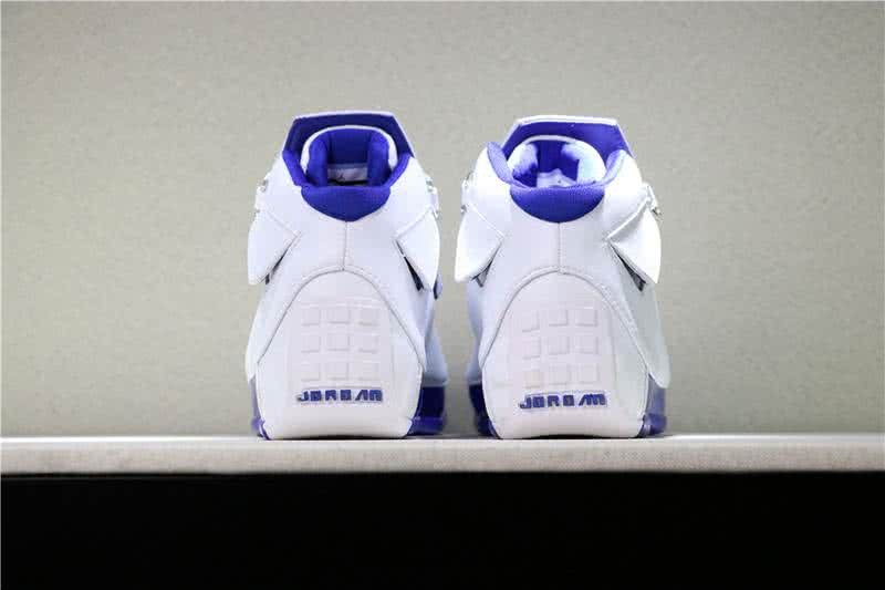 Air Jordan 18 Sport Royal White And Blue Men 4