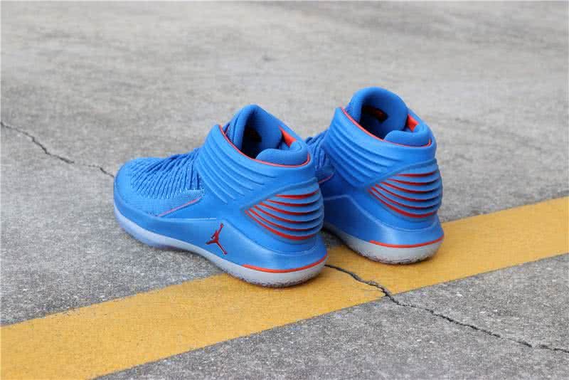 Air Jordan 32 Russ Blue Men 6