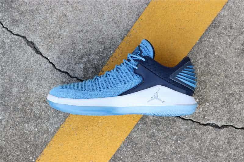 Air Jordan 32 Low Win Like 82 Blue And White Men 1