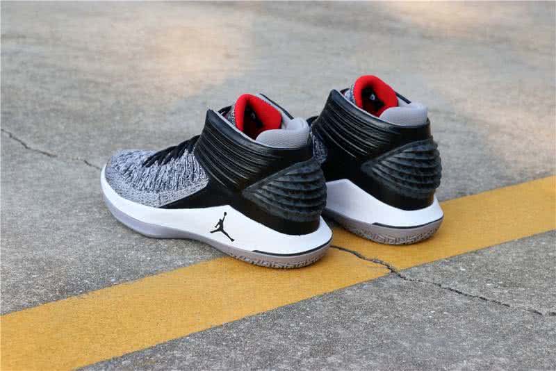 Air Jordan 32 MVP Grey And White Men 6