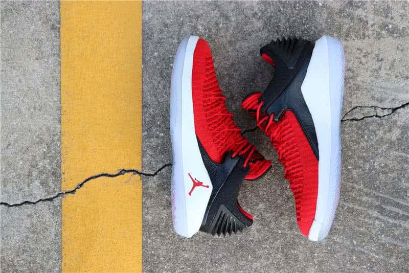 Air Jordan 32 Low Free Throw Line Red And Black Men 3