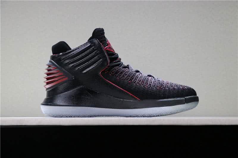 Air Jordan 32 MJ Day Black And Red Men 2