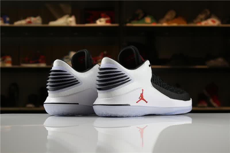 Air Jordan 32 Free Throw Line Black And White Men 5