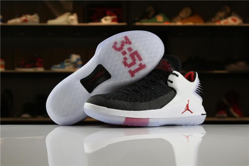 Air Jordan 32 Free Throw Line Black And White Men 1