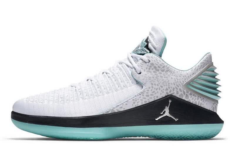 Air Jordan 32 Low Jade White And Green Men 1