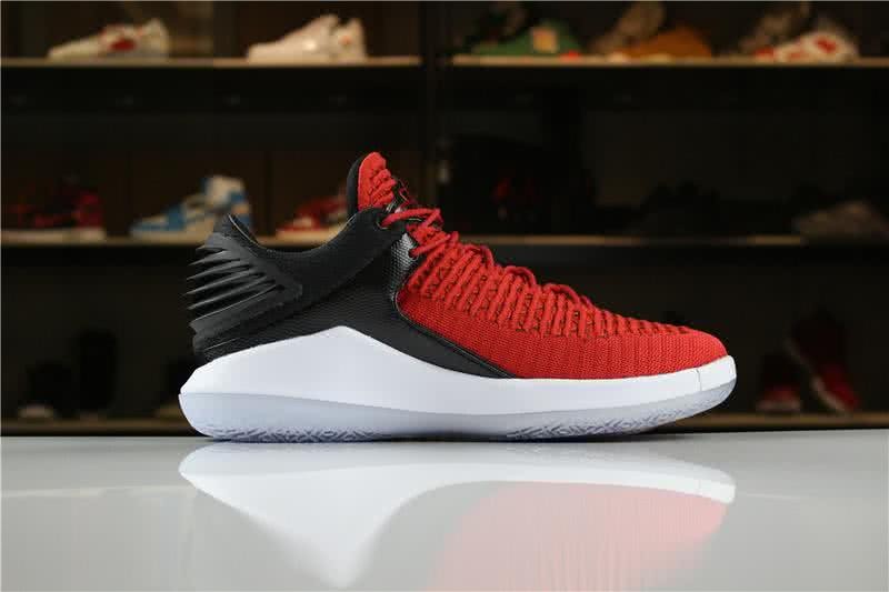 Air Jordan 32 Low Win Like 96 Black White And Red Men 5