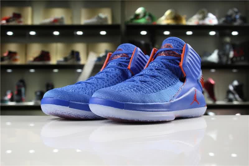 Air Jordan 32 Russ Blue Men 3