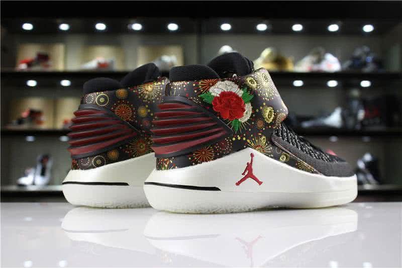 Air Jordan 32 CNY Black And Red Men 8