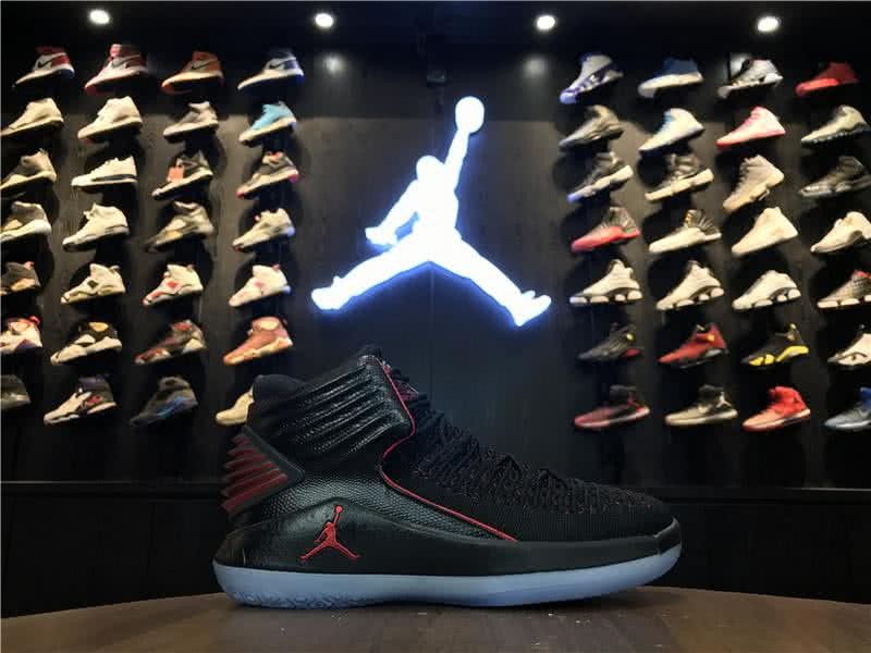 Air Jordan 32 MJ Day Black And Red Men 3