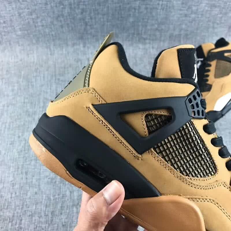 Travis Scott x Air Jordan 4 Yellow Men 3