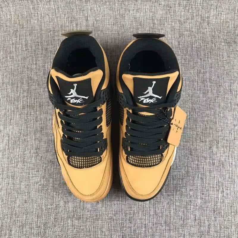 Travis Scott x Air Jordan 4 Yellow Men 7