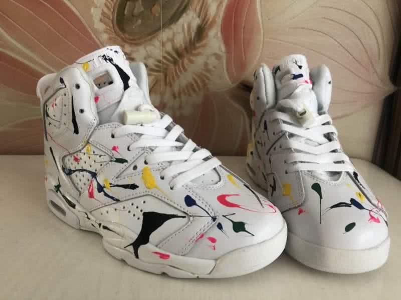 Air Jordan 6 White Women/Men 4