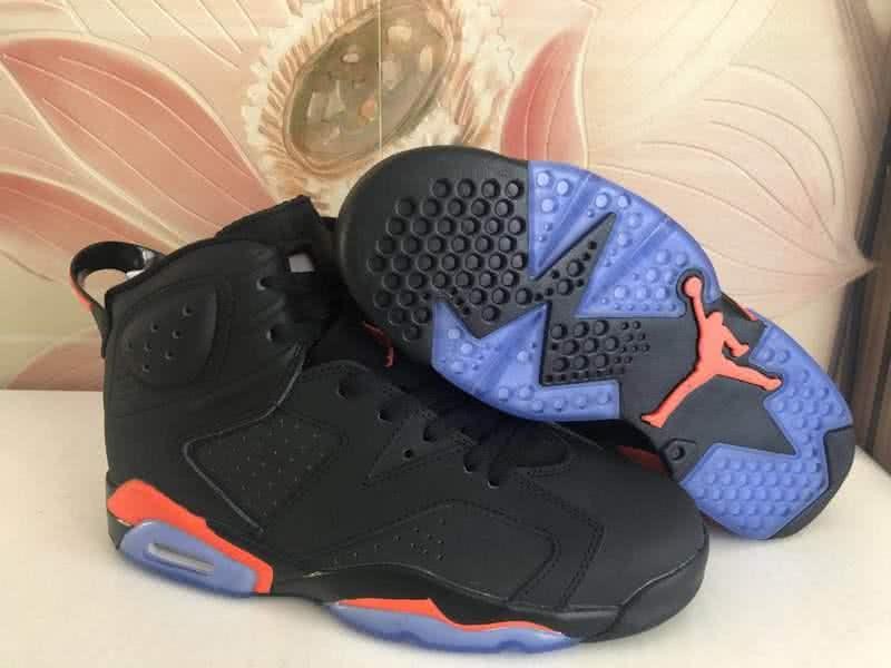 Air Jordan 6 Black And Blue Women/Men 1