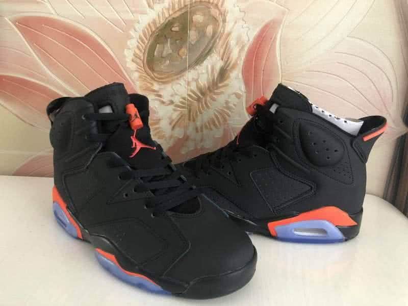 Air Jordan 6 Black And Blue Women/Men 5