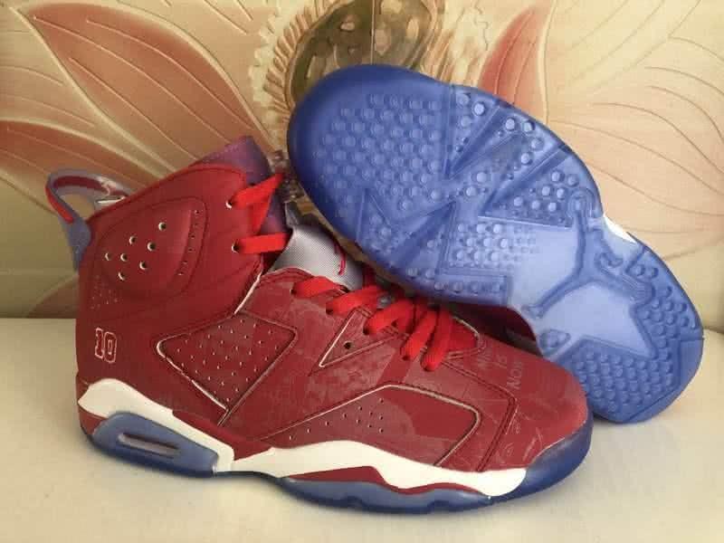 Air Jordan 6 Red And Blue Women/Men 1