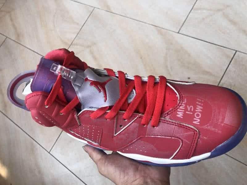 Air Jordan 6 Red And Blue Women/Men 8
