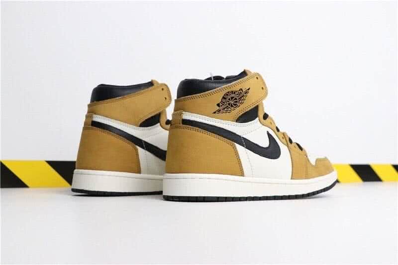 Air Jordan 18 Rookie of the Year  White And Brown Men 2
