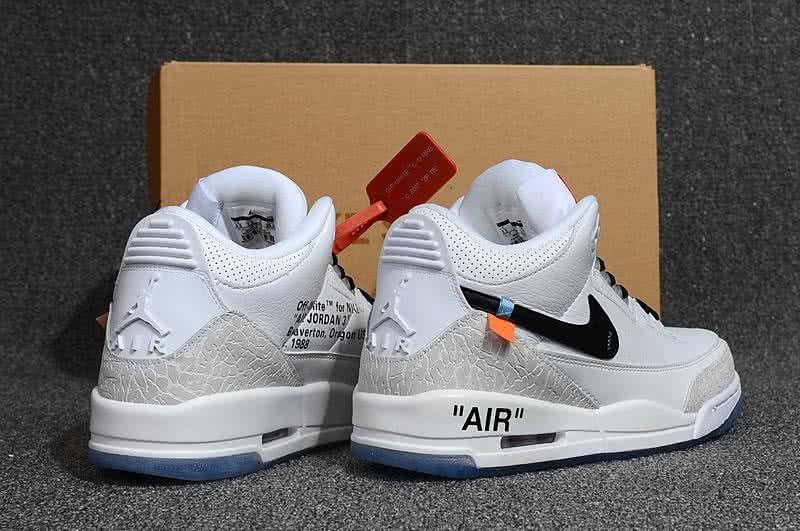 Air Jordan 3 Shoes Black Women/Men 4