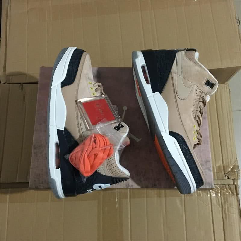 Air Jordan 3 Shoes Black And Brown Women 6