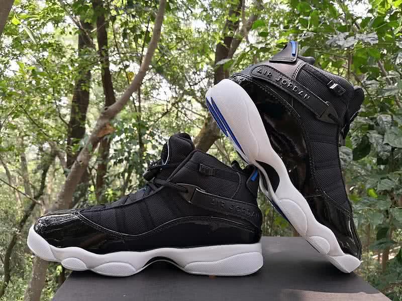 Air Jordan 6 Rings Black And White Men 5