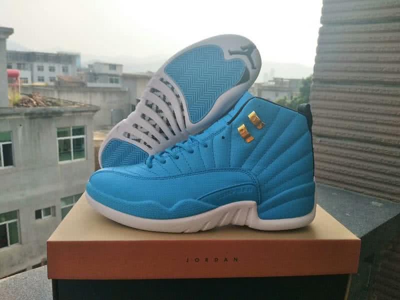 Air Jordan 12 Sky Blue Upper And White Sole Men 1