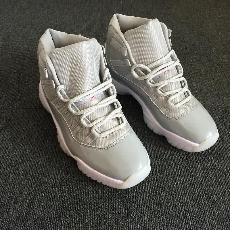 Air Jordan 11 Grey Upper White Sole Men 5