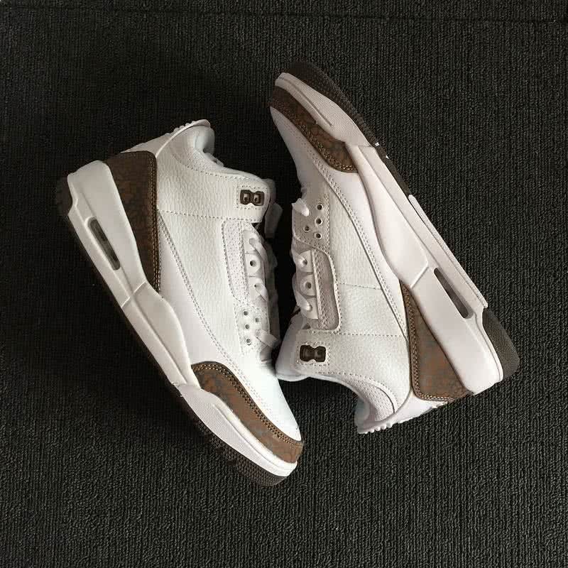 Air Jordan Shoes Brown And White Men 2