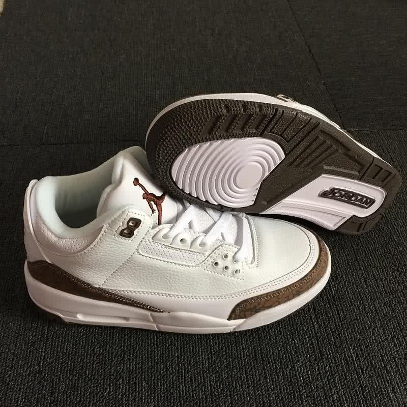 Air Jordan Shoes Brown And White Men 4