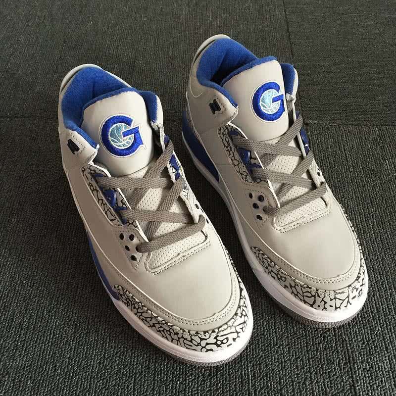 Air Jordan Shoes Grey And Blue Men 6