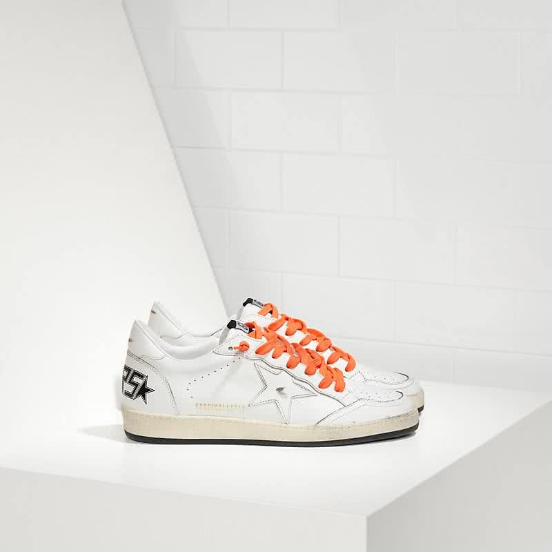 Golden Goose Sneakers Ball Star in Pelle con Stella in Pelle 1