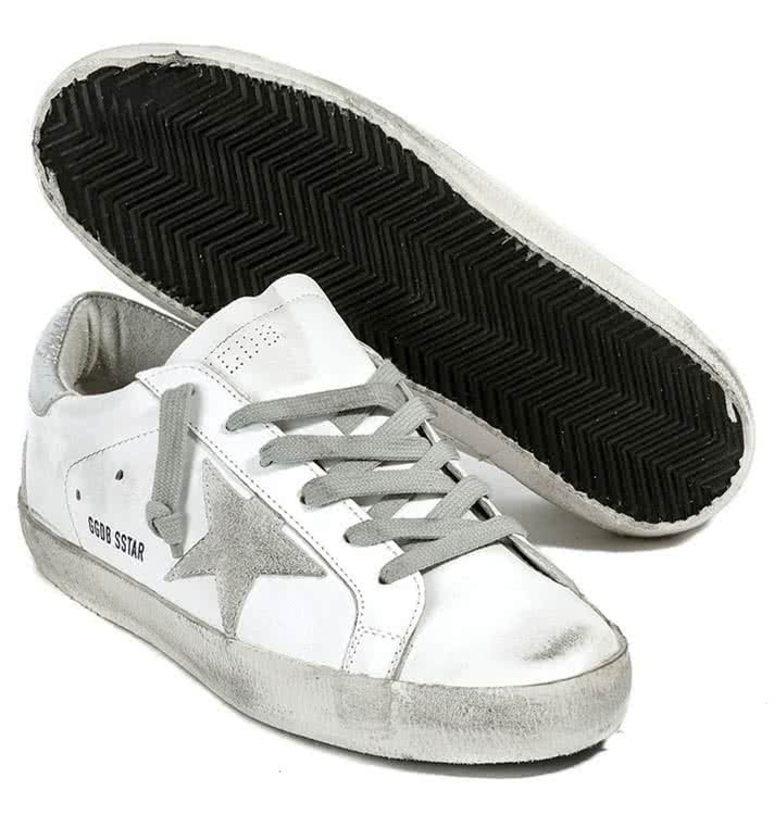 Golden Goose white silver 2