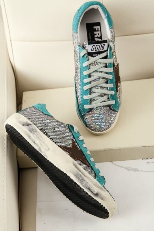 Golden Goose superstar-blue bling bling 4