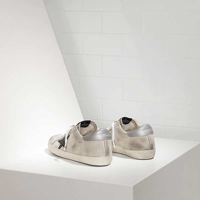 Golden Goose Sneakers Super Star IN Nabuk E Stella IN Pelle cream nabuk black 3