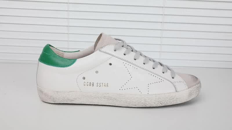 Golden Goose white green 7