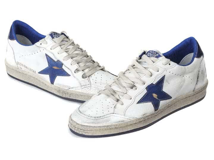 Golden Goose white blue black 6