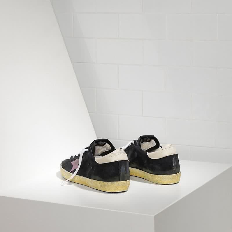 Golden Goose Sneakers Super Star Camoscio E Stella IN Camoscio Effetto Stickers blue pink 2