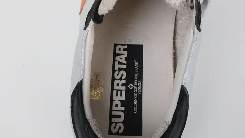 Golden Goose silver orange 10
