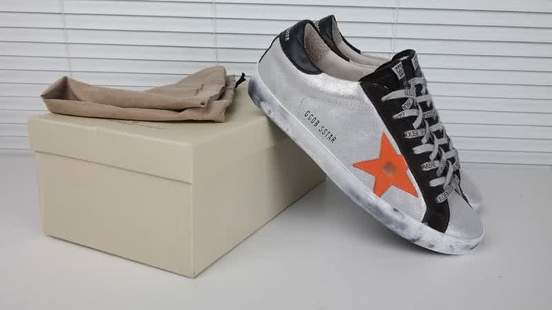 Golden Goose silver orange 4