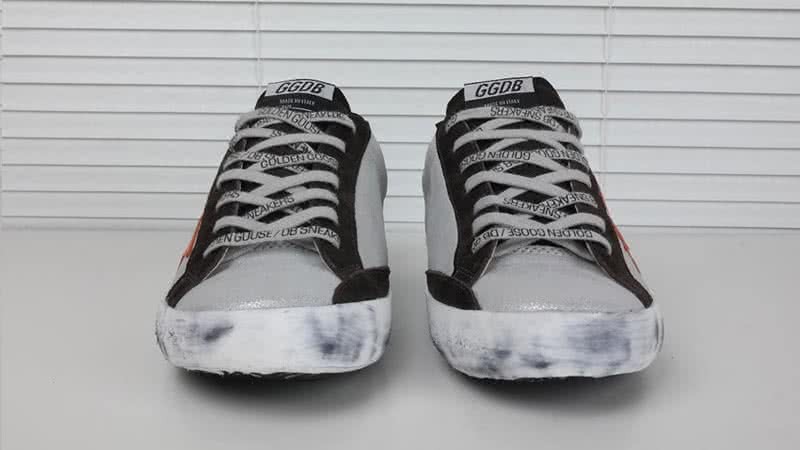 Golden Goose silver orange 7